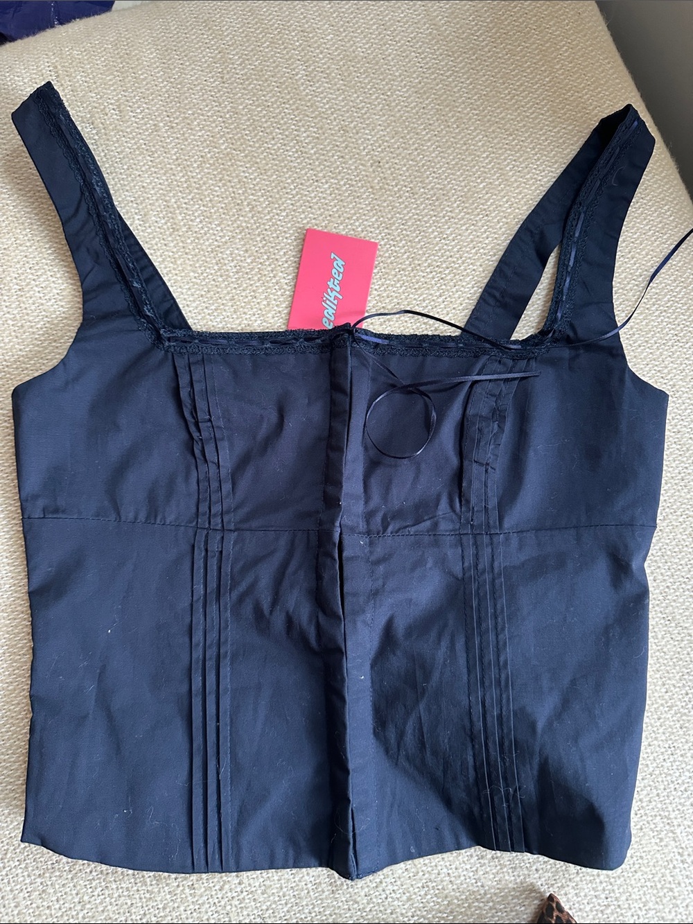 Edikted navy Girls' One-Piece Tank Top - Unknown Brand
